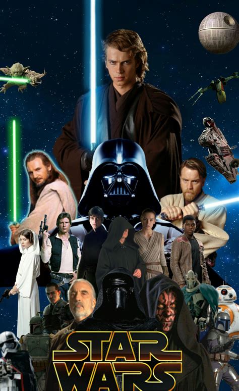 Star Wars Poster Wallpapers Wallpaper Cave