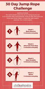 Jump Rope Challenge Infographic 1 Body Weight And Calisthenics