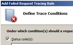 Adding Trace Failed Requests Microsoft Learn