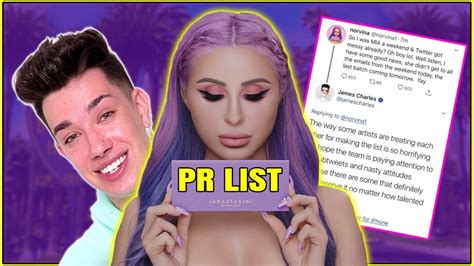 James Charles Is Making The Abh Pr List Youtube