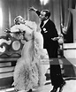 Fred Astaire and Ginger Rogers in a scene from the RKO film 'Swing ...