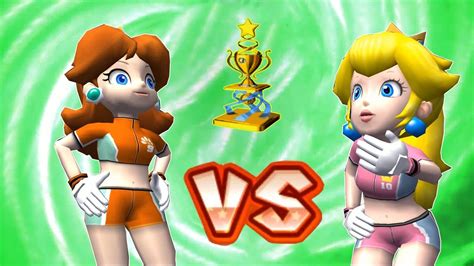 Super Mario Strikers Peach Vs Daisy Round 11 Professional Difficulty In Super Star Cup Youtube
