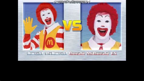 Mugen Donald Mcdonald 12p Vs Donald Mcdonald Ex 12p Youtube