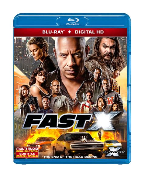 Fast X Blu Ray 2023 Region Free