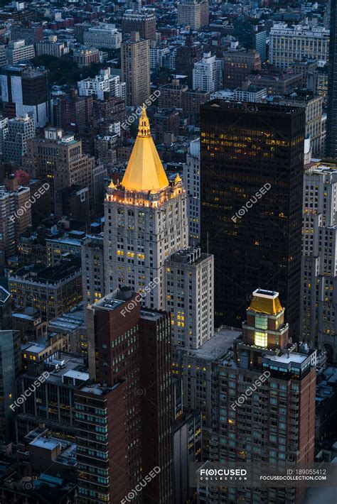 High Angle View Of Buildings In New York City — Architecture North