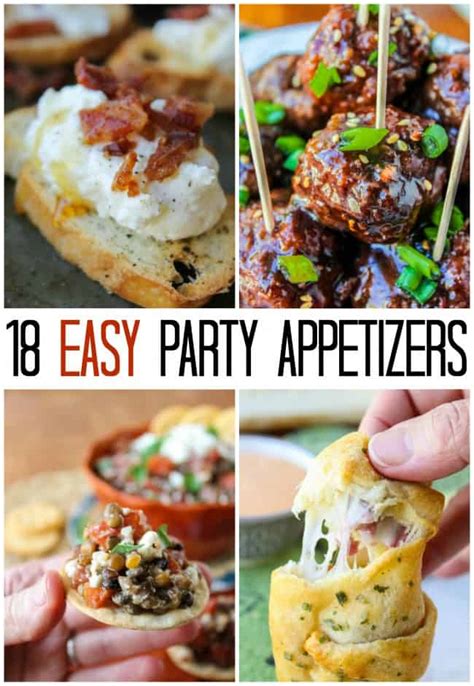 All christmas appetizer recipes ideas. 18 EASY Appetizer Ideas for New Year's Eve - The Food ...