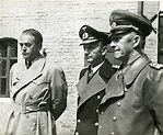 Albert Speer, Karl Dönitz, and Alfred Jodl after being arrested, 23 May ...