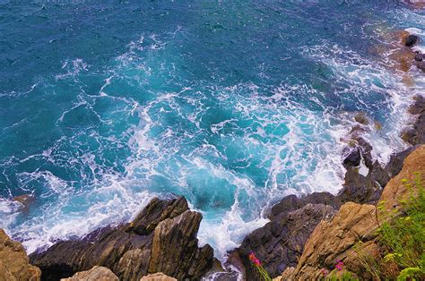 Coast Stones Rocks Sea Aerial View Surf Hd Wallpaper Peakpx