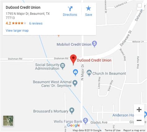 Dugood Federal Credit Union Major Dr Branch In Beaumont Texas