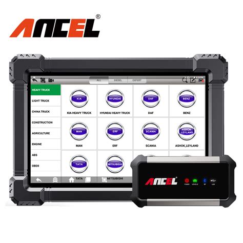 Ancel X7 Hd Heavy Duty Truck Diagnostic Tool Professional Full System