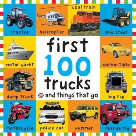 Big Board First 100 Machines Board Book By Priddy Roger Acceptable