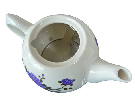 The ceramic electric kettle is used for various purposes from the very past! Ceramic Electric Kettle with Peony Flower Pattern Two-tone ...