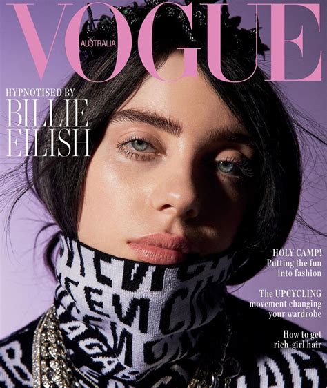 Billie eilish for vogue uk, june 2021 issue. Pin by yasaashii on .• billie eilish •. | Billie eilish ...