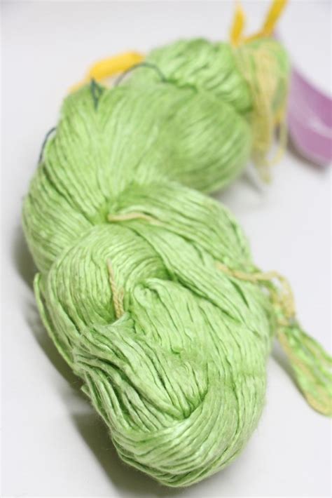 Peau De Soie Silk Yarn Key Lime A Fabulous Yarn Exclusive