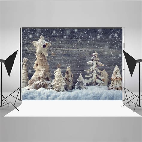 Nk Home Studio Photo Video Photography Backdrops 7x5ft Snowy Christmas