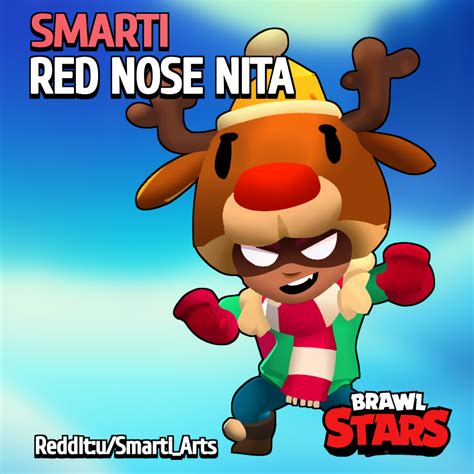 Red Nose Nitaby Smarti Rbrawlstars
