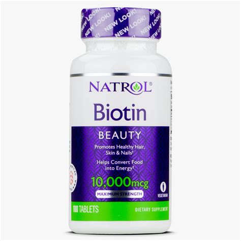 NATROL Biotin 10000mcg Beauty Vitamin TRUFIT Eu