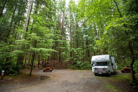 China Beach Campground Juan De Fuca Provincial Park Vancouver Island