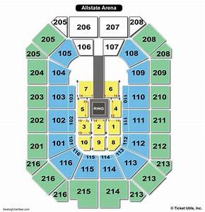 Allstate Arena Seating Chart Seating Charts Tickets