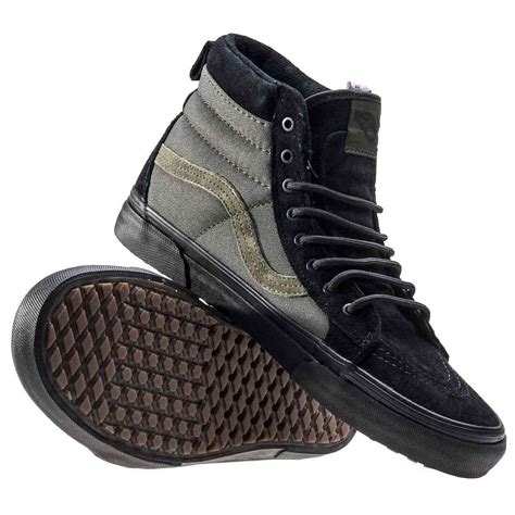 Hope this video is helpful! Vans Sk8 Hi Mte Mens Trainers in Black Green