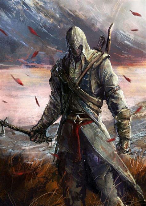 Assassins Creed Fan Art Of Connor Kenway Assassins