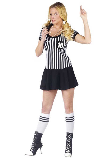 womens racy referee costume