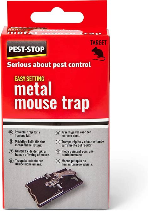 Pest Stop Easy Set Metal Mouse Traps