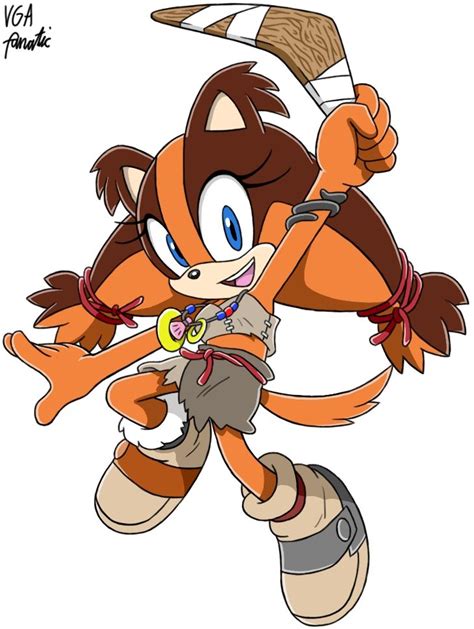 Sticks The Badger By Vgafanatic Sonic Character Design Sonic Fan Art