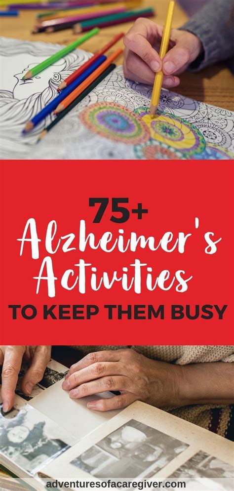 75 Stimulating Activities For Alzheimers And Dementia Patients