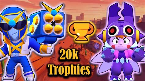 How To Get To 20000 Trophies Fast In Brawl Stars Youtube