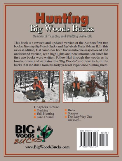 Big Woods Bucks Online Store Apparel Books And Videos New Release
