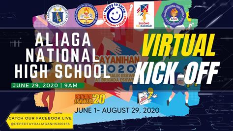 School Based Brigada Eskwela And Oplan Balik Eskwela 2020 Virtual Kick