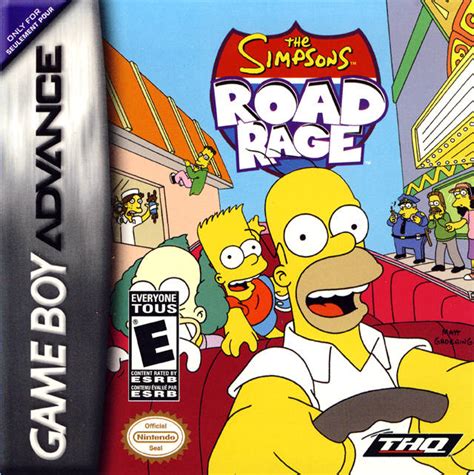 The Simpsons Road Rage Box Shot For Gamecube Gamefaqs