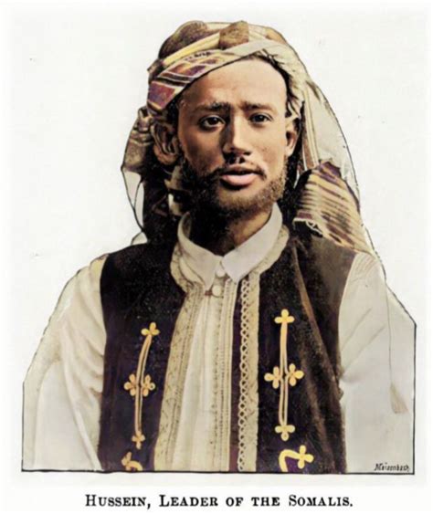 Somali Man Wearing A Cultural Robe And Turban Culture Clothing Somalia