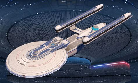 Excelsior Class Starship An Excelsior Class Refit Vs And Intrepid