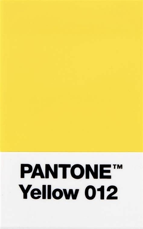 Yellow Pantone