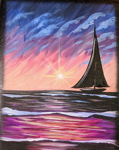 Sip Paint Summer Sails Aug Th Pm Wonderstruckmarket