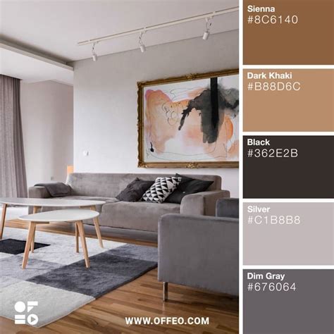 20 Modern Home Color Palettes To Inspire You Offeo In 2021 Interior
