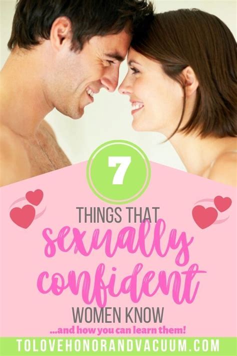 7 Things Sexually Confident Women Know Sexual Confidence Insecurity Confidence Relationship