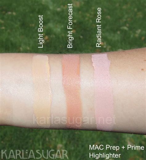 Mac prep and prime face protect spf 50. MAC, Prep and Prime, Highlighter, Light Boost, Bright ...