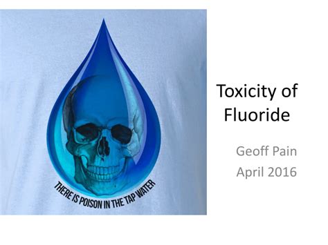 Pdf Toxicity Of Fluoride
