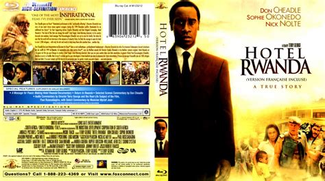 Hotel Rwanda Movie Blu Ray Scanned Covers Hotel Rwanda English French Bluray Dvd Covers