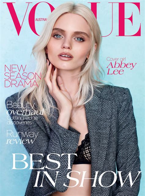 Abbey Lee Kershaw For Vogue Australia