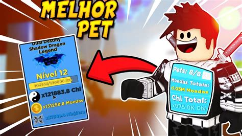 Peguei O Novo Melhor Pet Do Ninja Legends E Fiquei Muito Forte