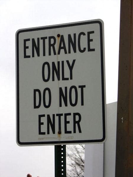 Ten Brilliantly Pointless And Confusing Signs Mirage Signs
