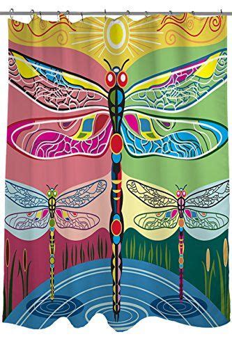Manual Woodworkers And Weavers Shower Curtain Dragonflies Dragonfly