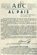 APUNTES DE HISTORIA DE ESPAÑA: 1931 abril 14 MANIFIESTO DE ALFONSO XIII