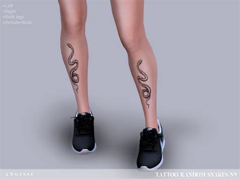 Angissis Tattoo Random Snakes N9