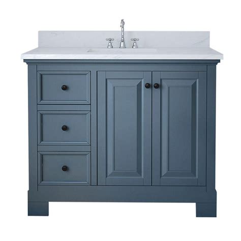 42 Inch Vanity Top With Left Offset Sink Stolleymezquita 99