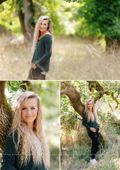 Eugene Oregon High School Senior Pictures Natural Beautiful Portraits